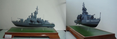 Battle ship model: Molniya