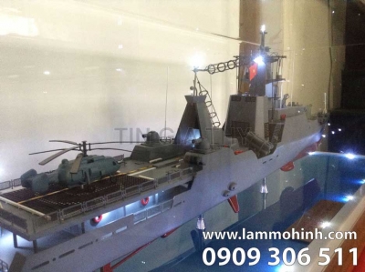 Gerpard battle ship model