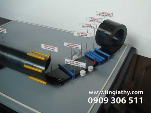 Rounded spiral weld equipment model