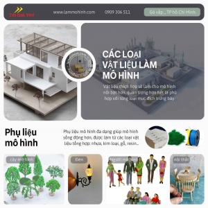 Vật liệu l&agrave;m m&ocirc; h&igrave;nh nh&agrave; m&aacute;y kiến tr&uacute;c hiệu quả